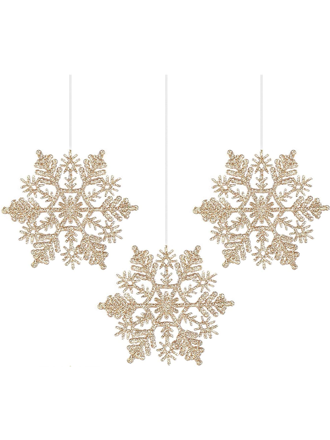 snowflake christmas lights