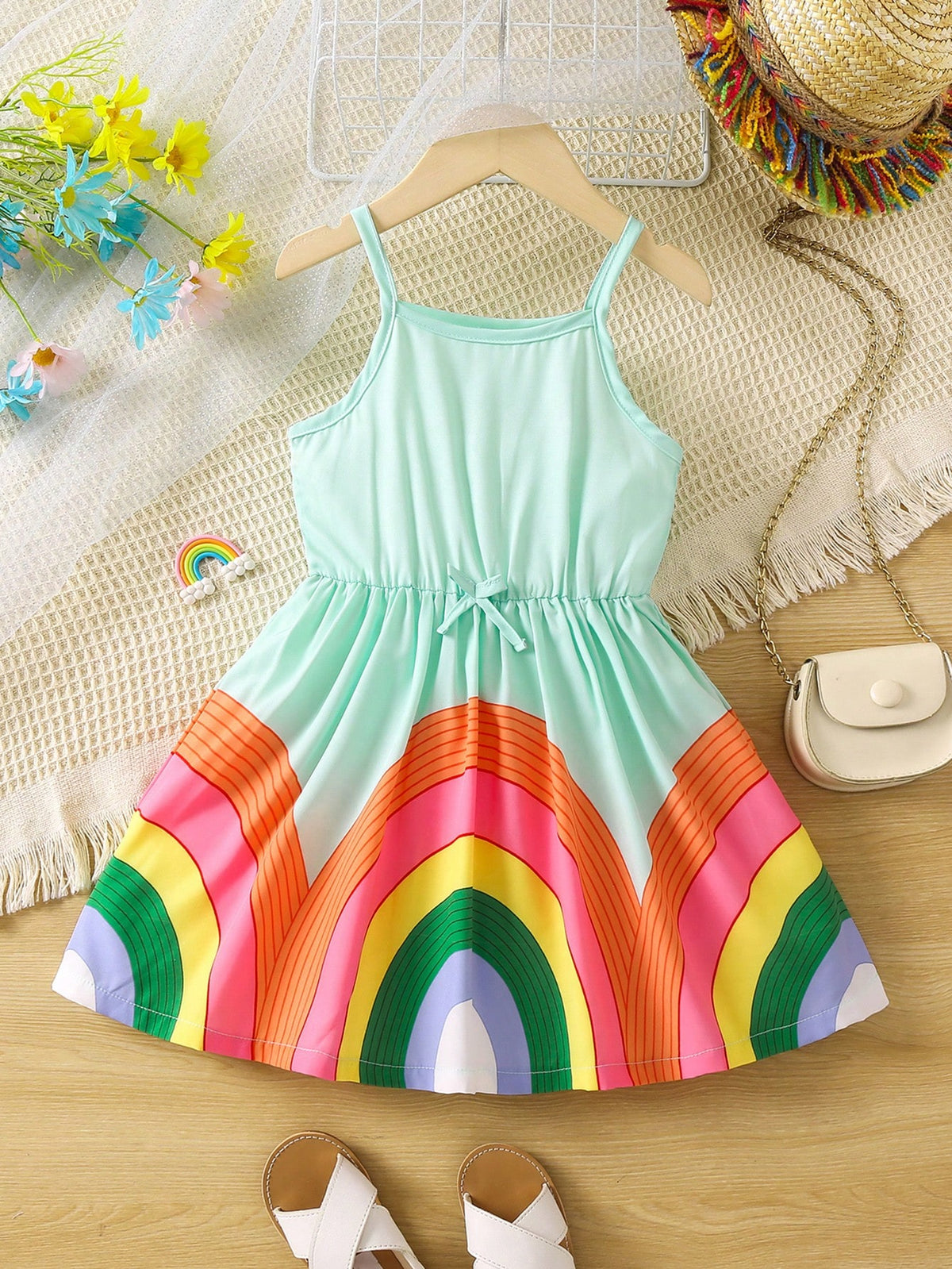 rainbow sequin dress​

