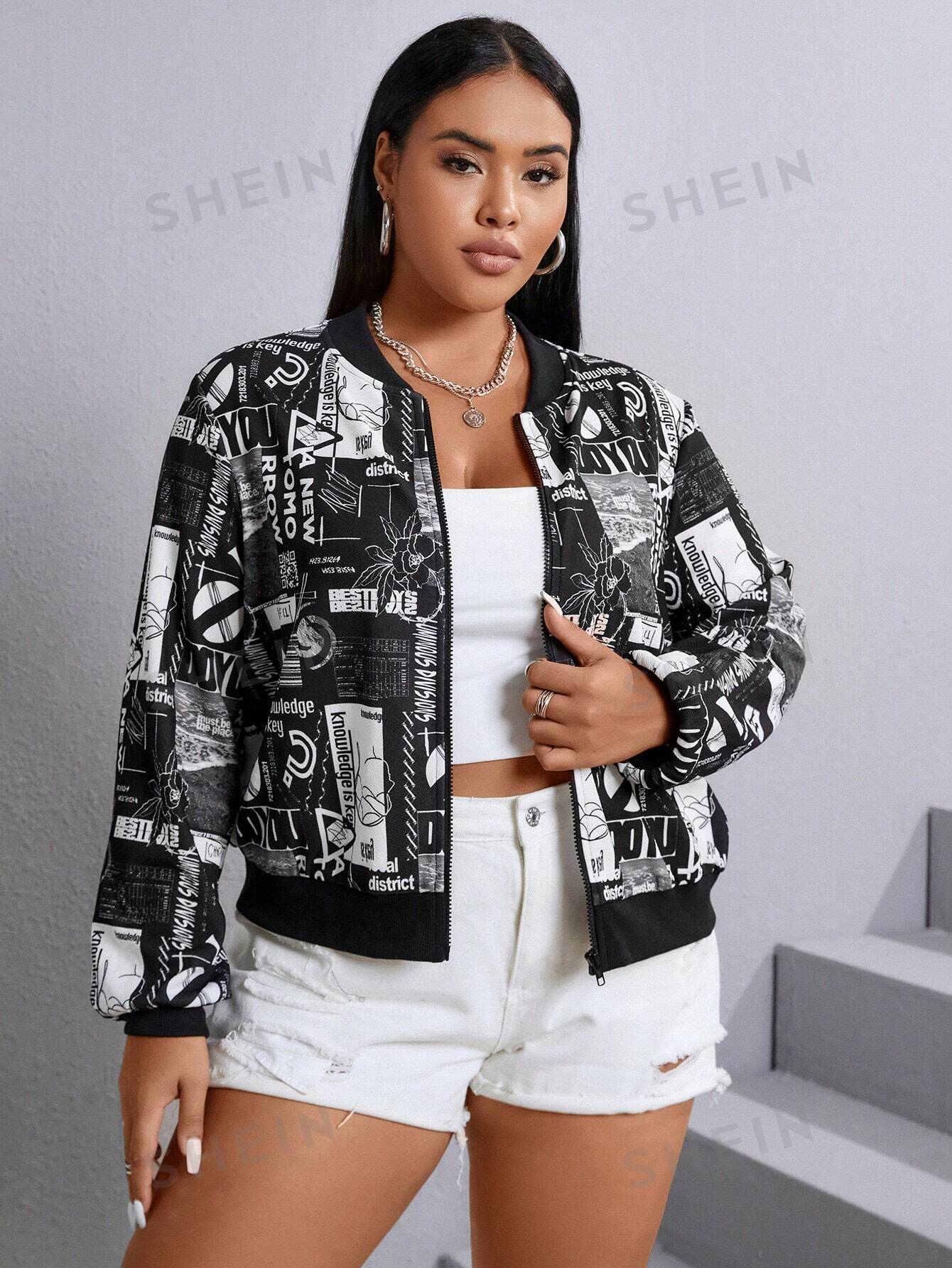 zip up bomber jacket