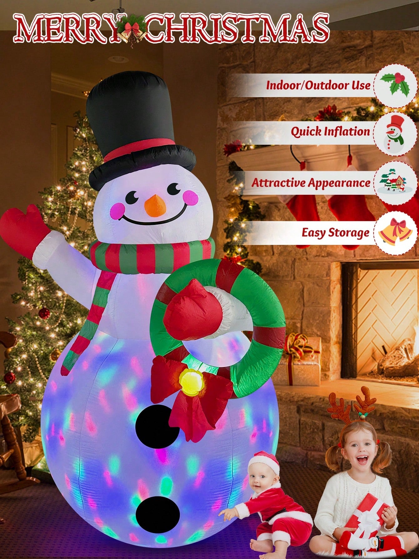 20 foot inflatable christmas decorations​

