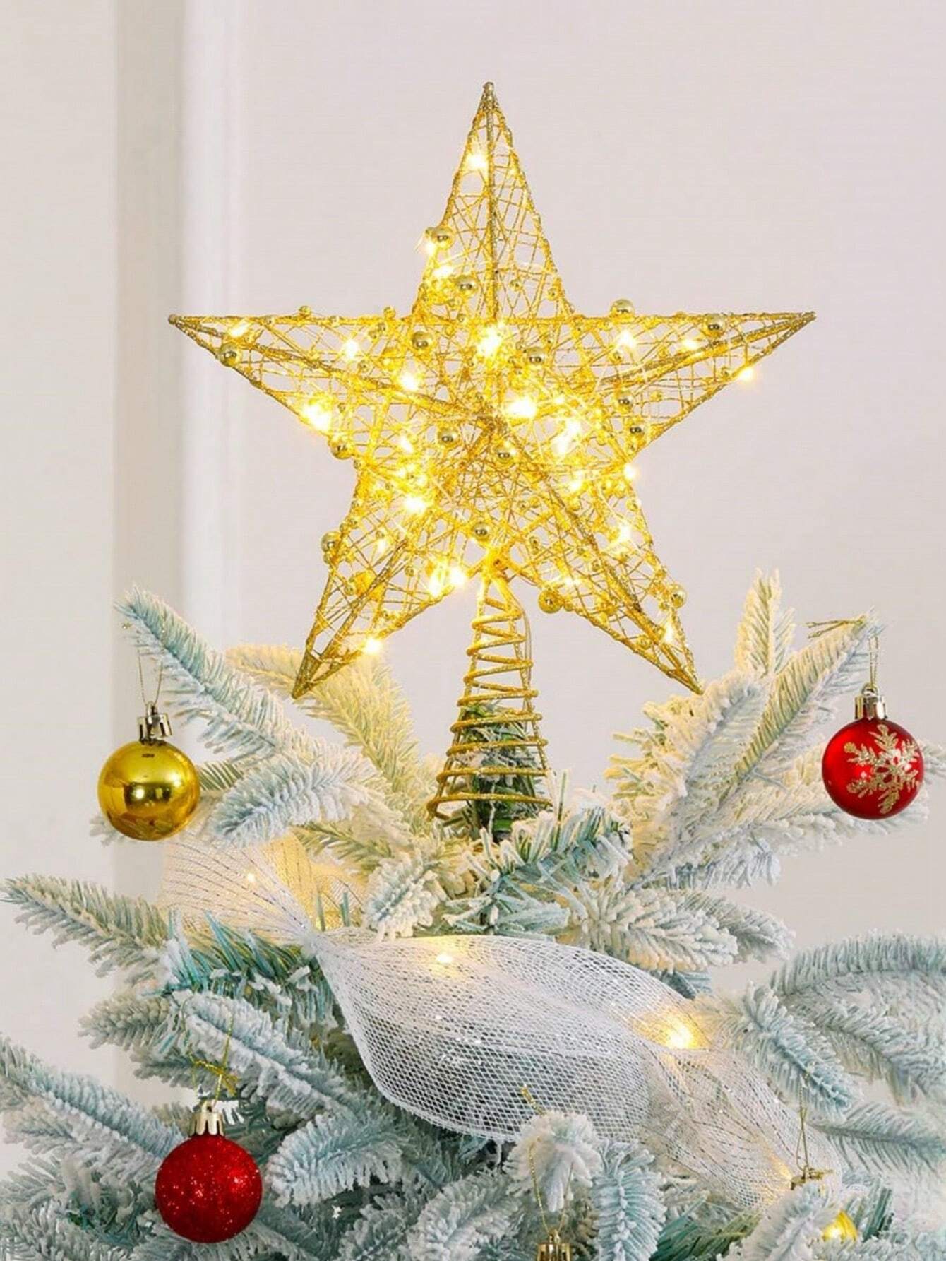 outdoor christmas tree star​

