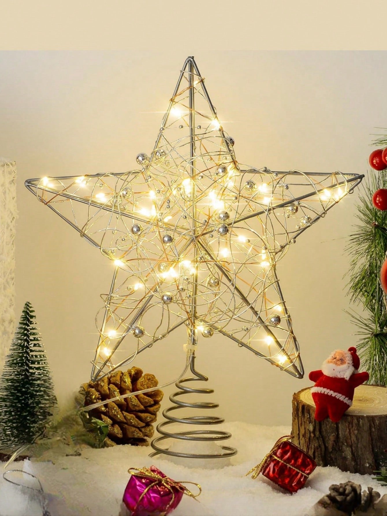 light christmas tree star​

