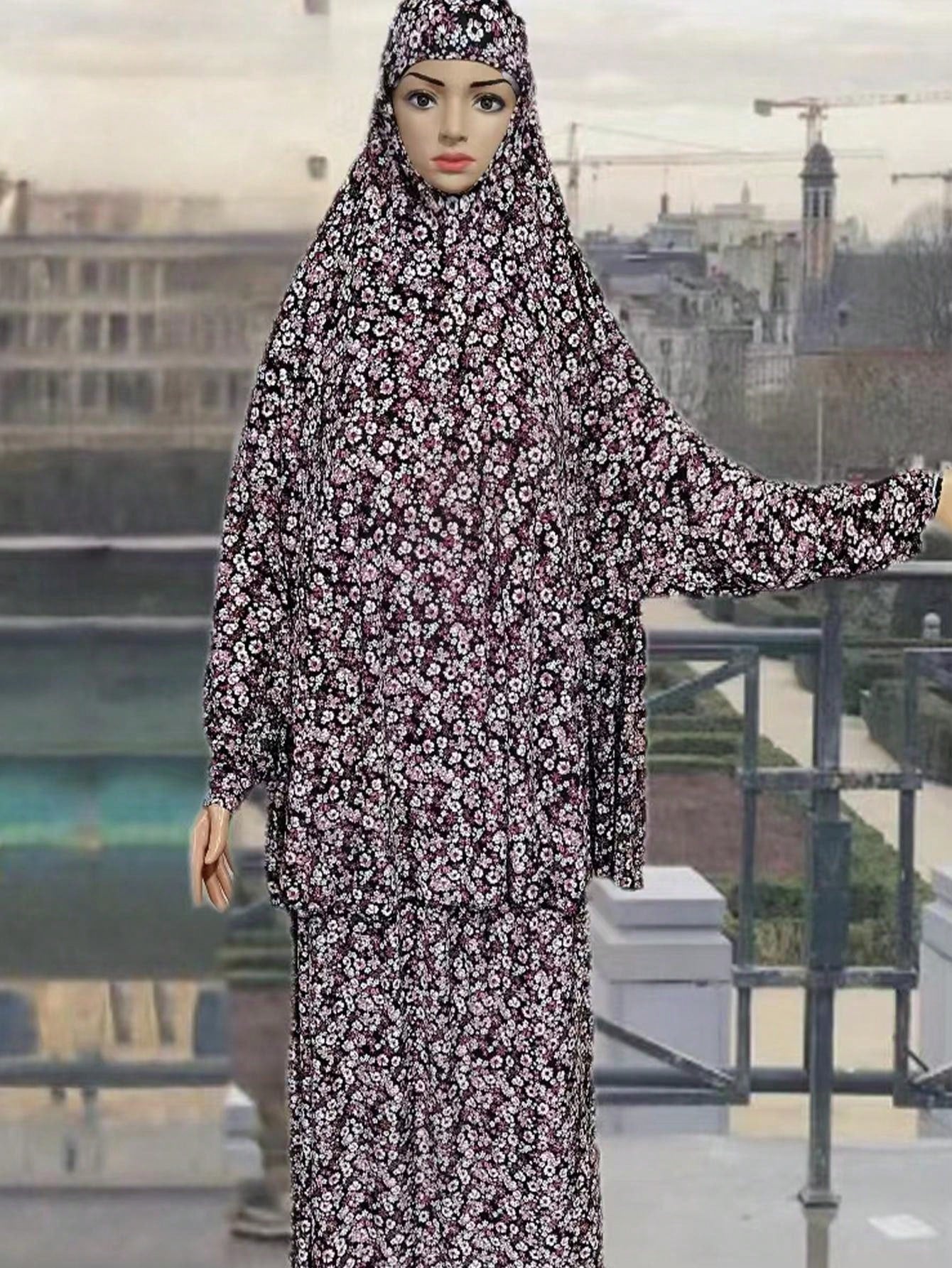 Hooded Abaya