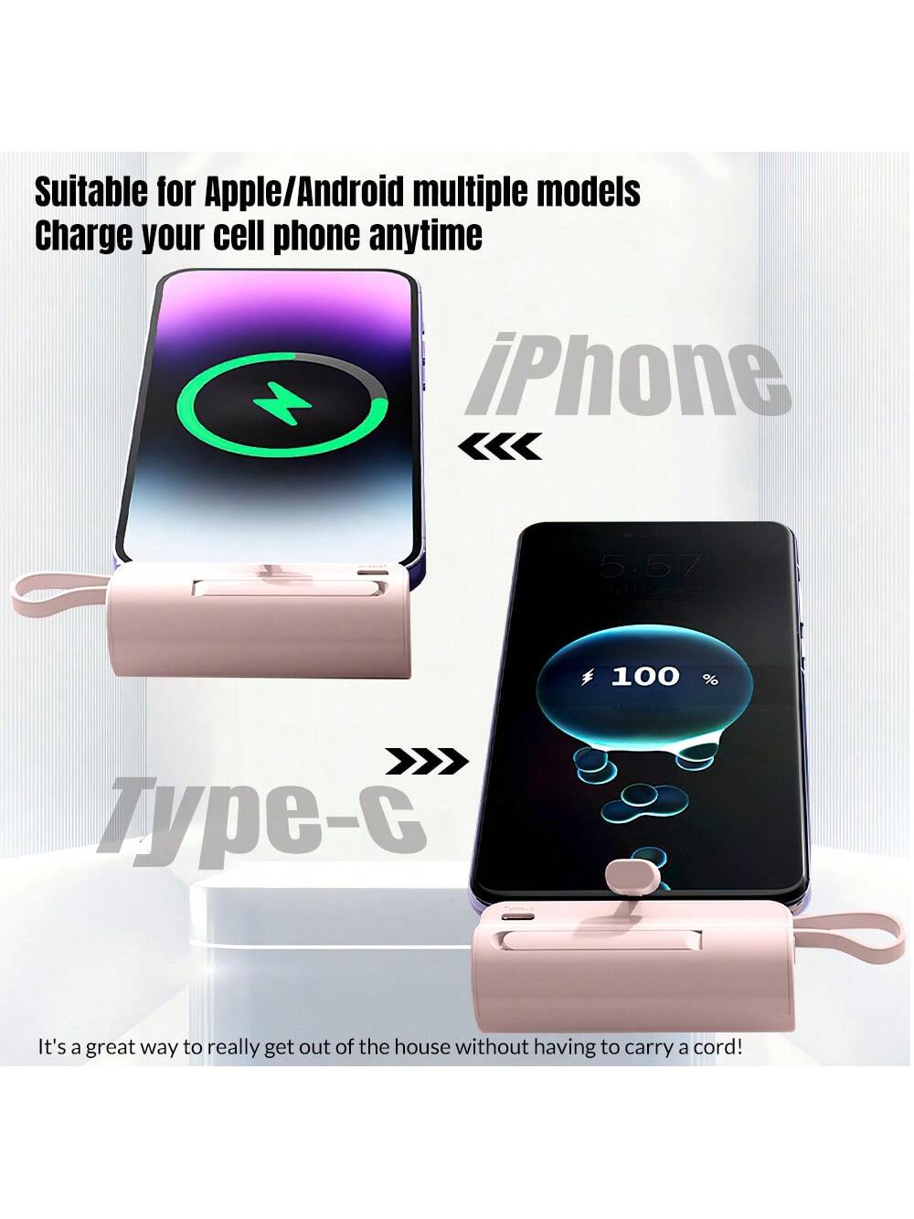 Mini portable charger for iphone 11