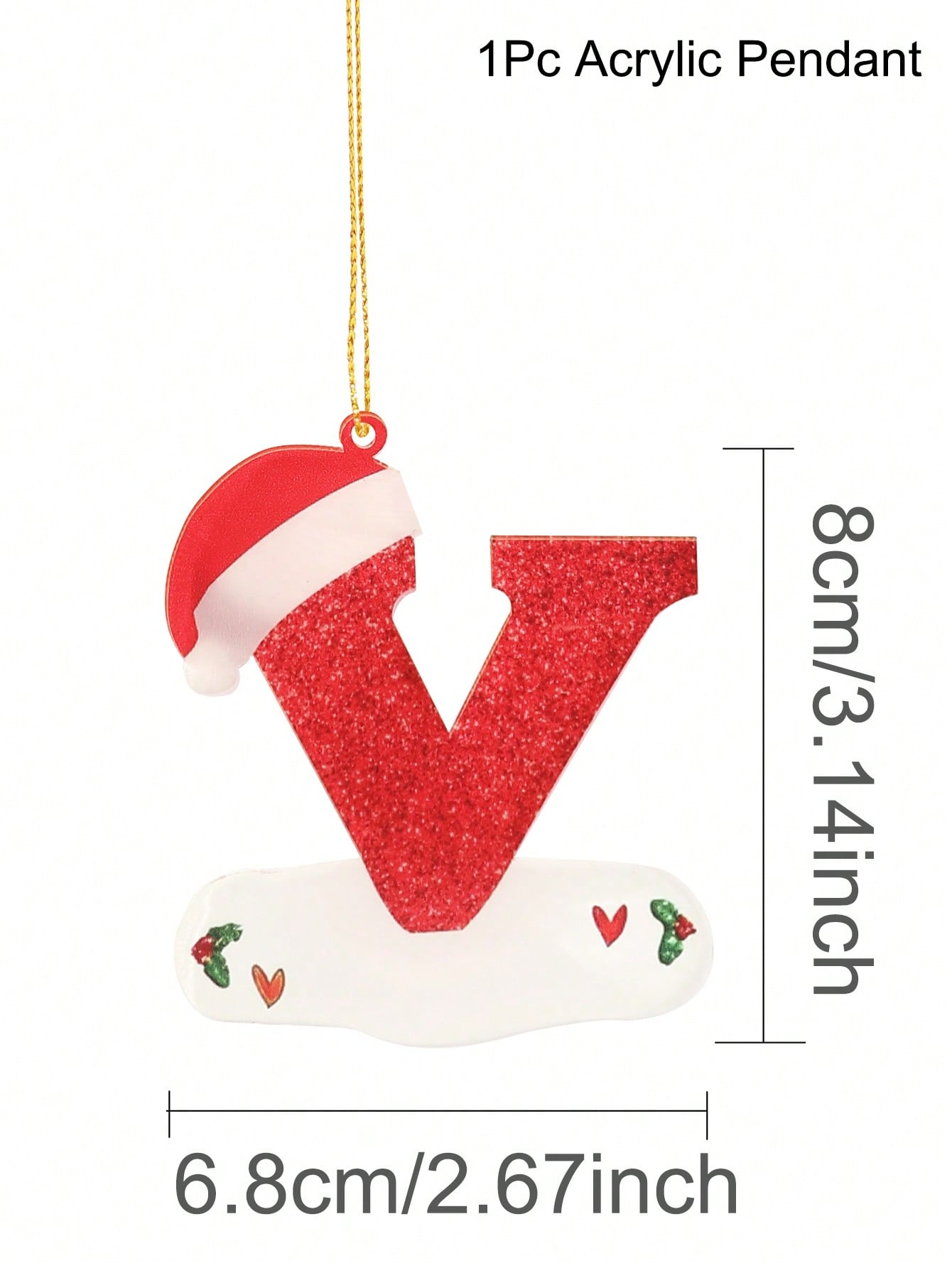 letter a ornament​