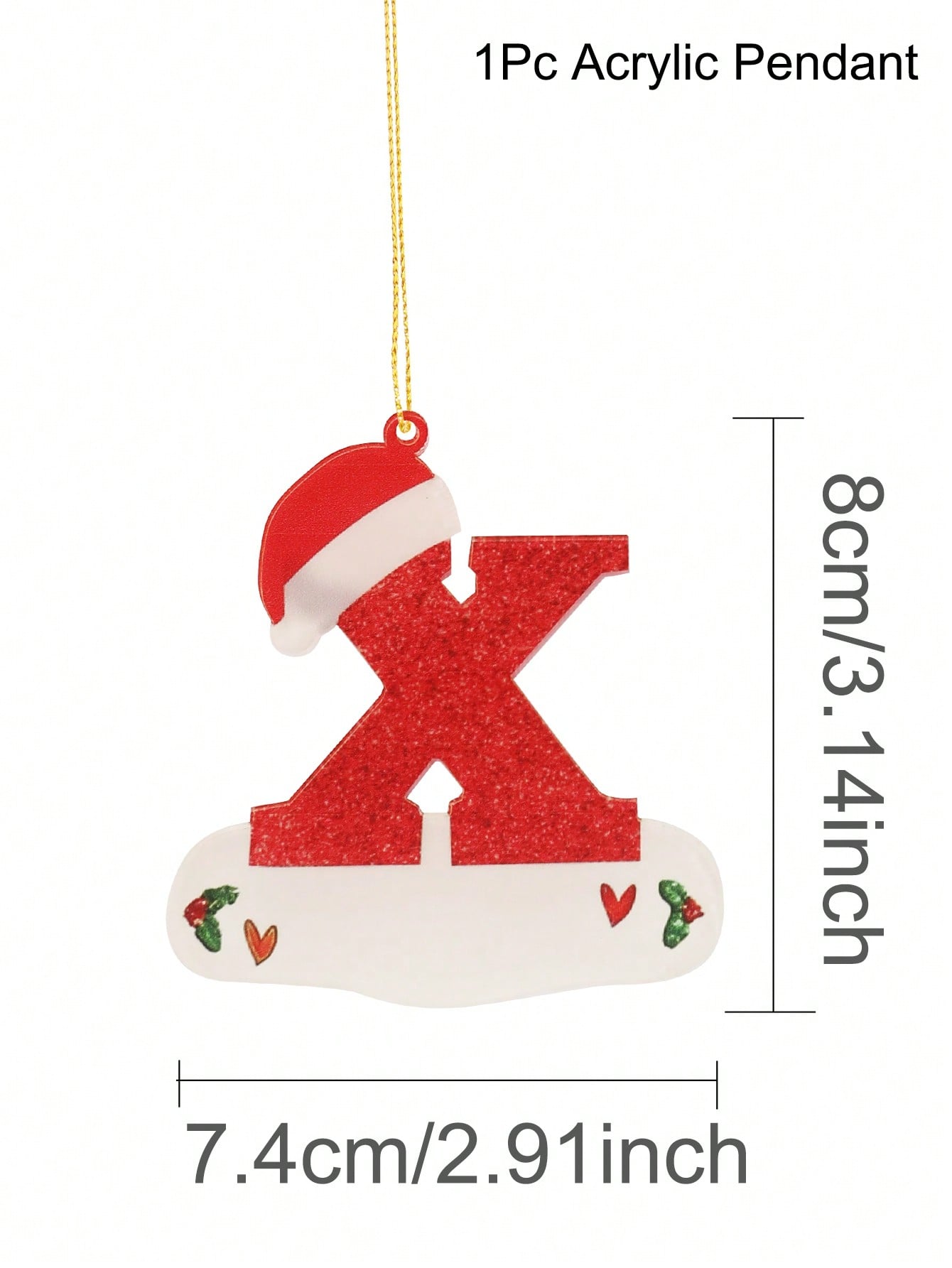 letter a ornament​