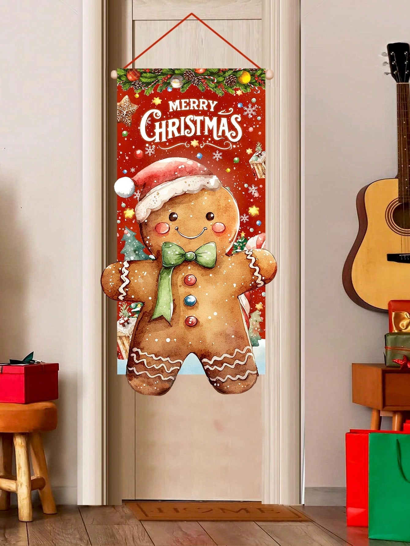 santa claus door hanging