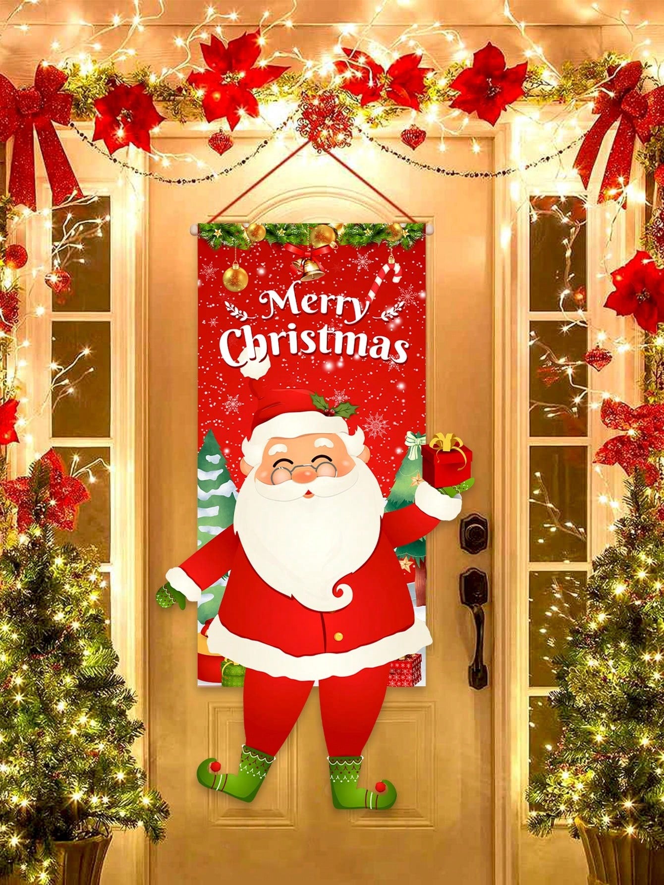 Holiday door covers
