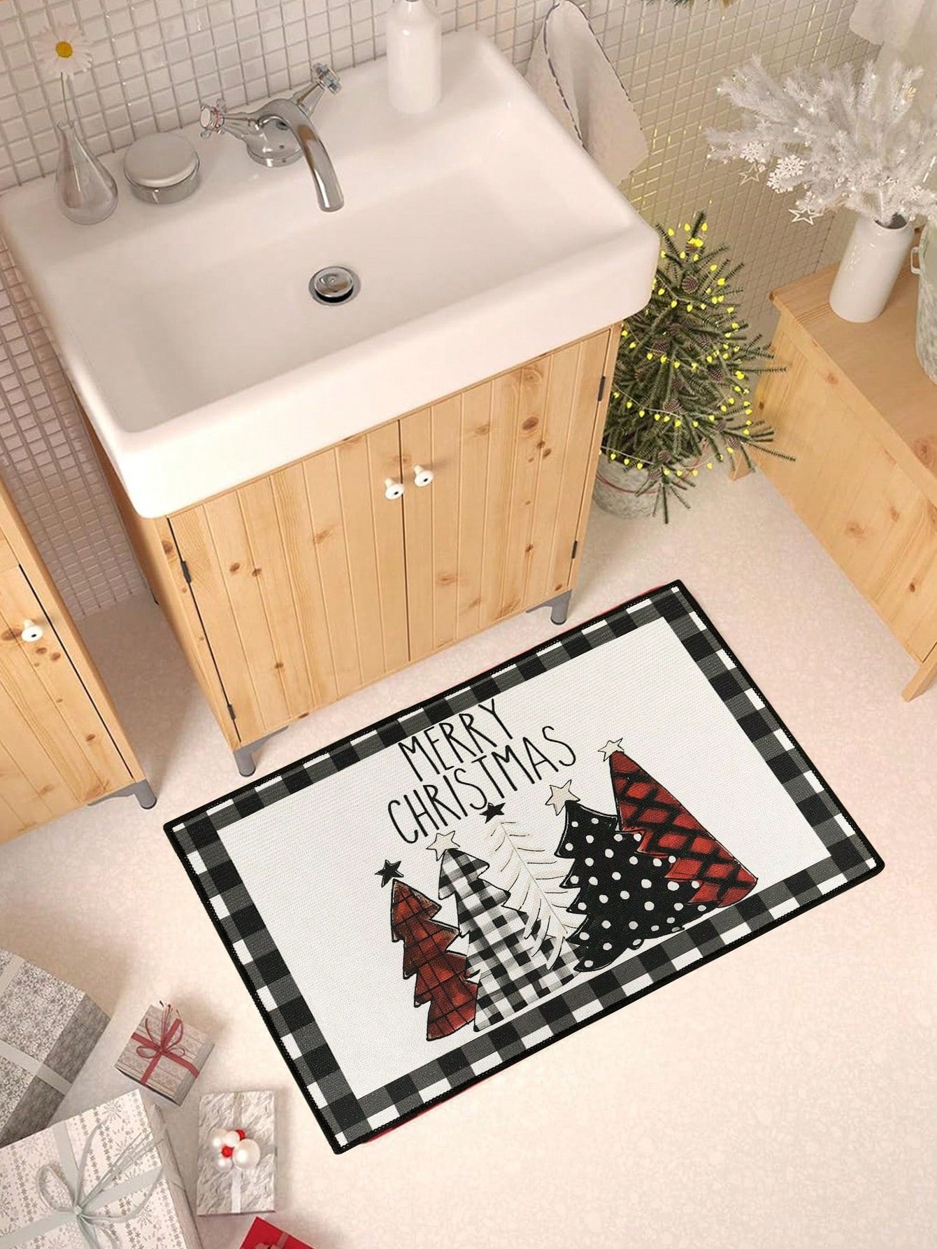 christmas kitchen floor mats​

