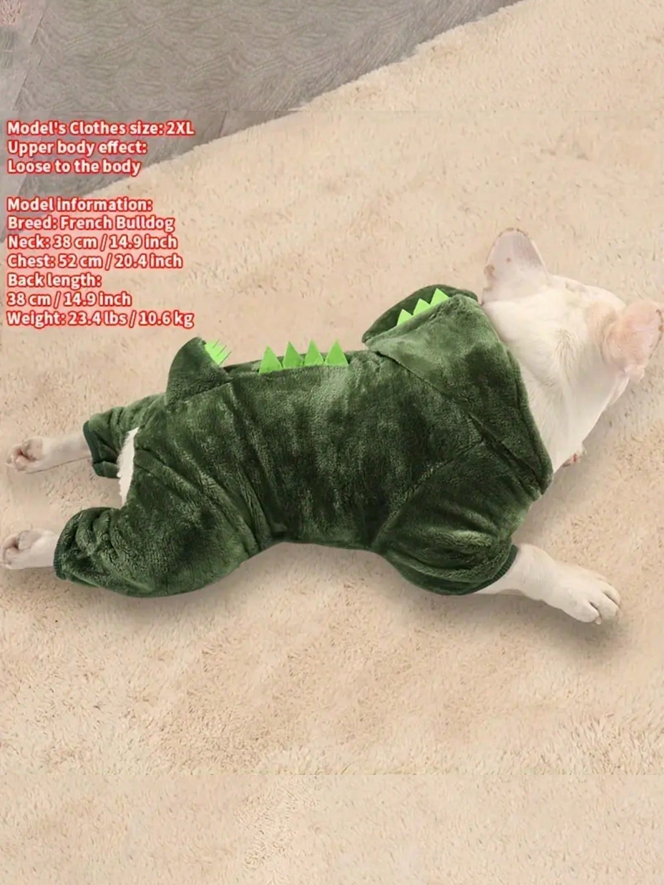 Dinosaur outfit for dogs