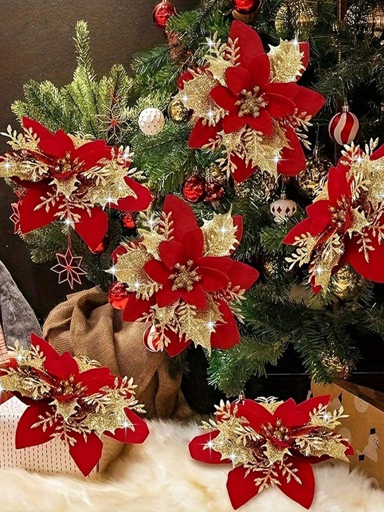 artificial christmas flower​

