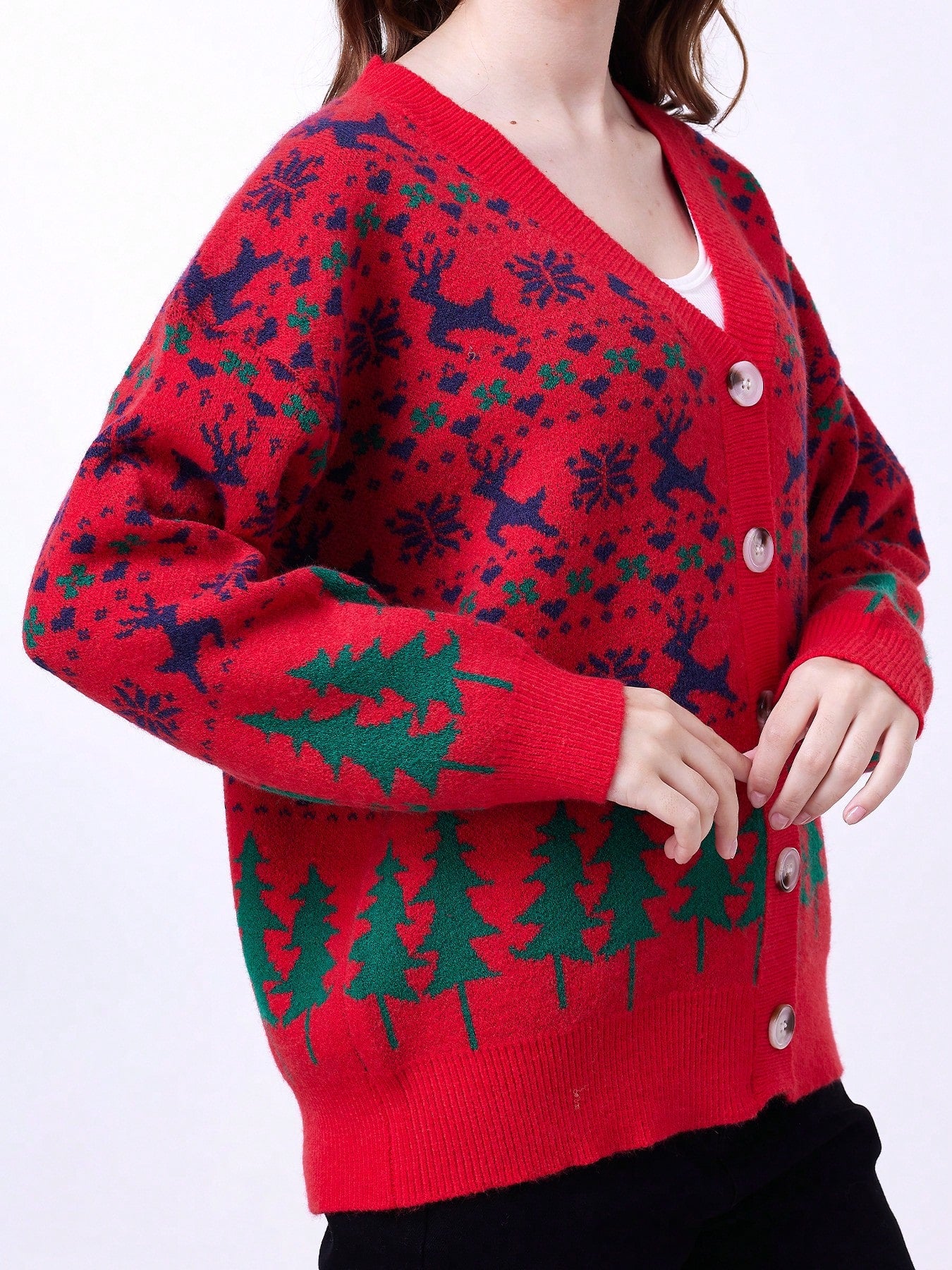 ugly christmas sweater pattern​

