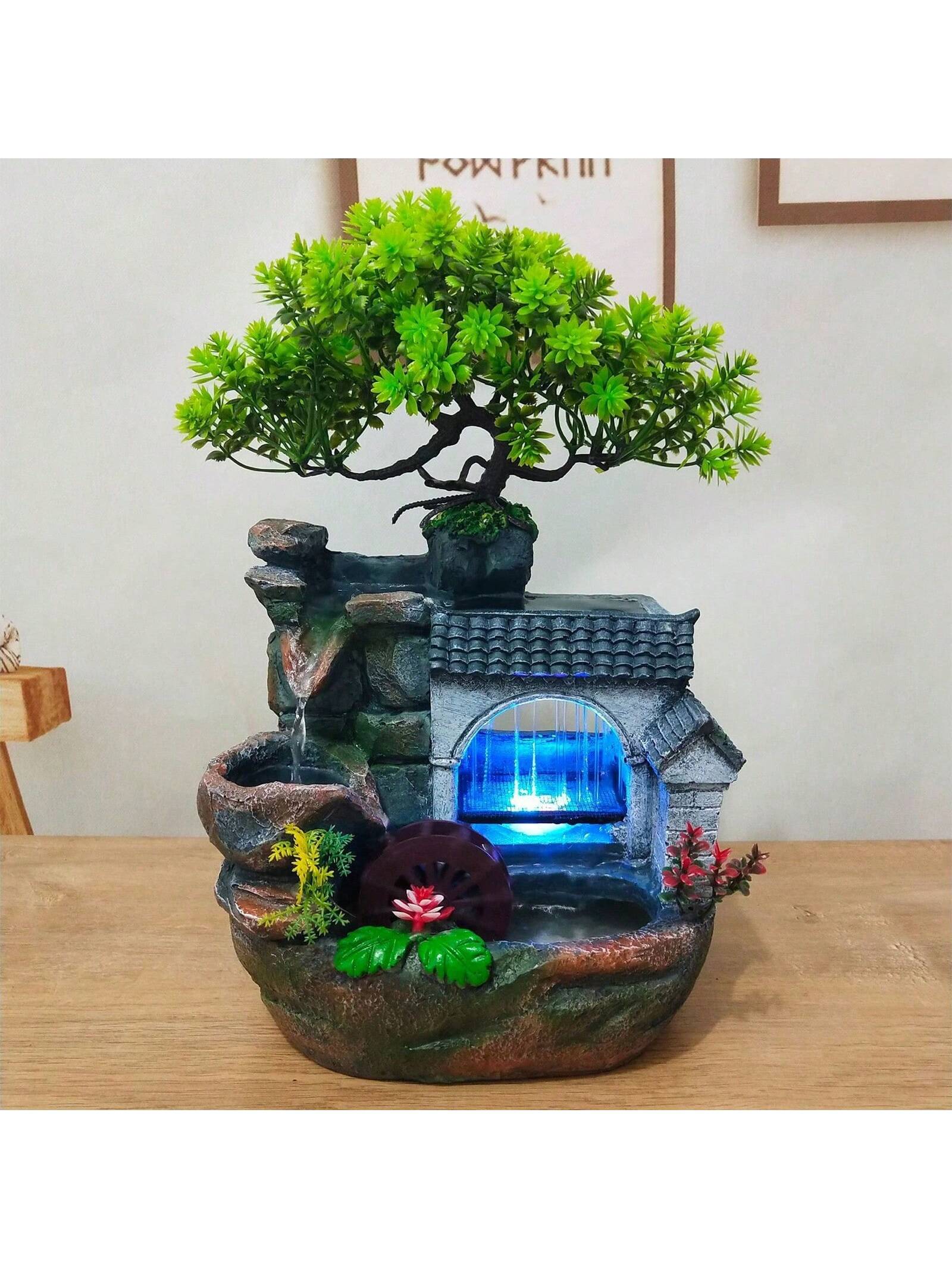 desktop waterfall fountain