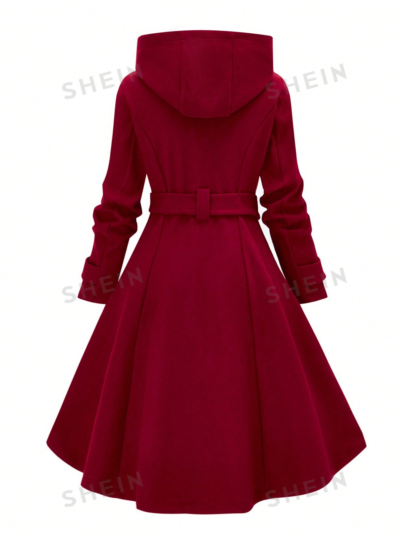 Hooded Wool Coat