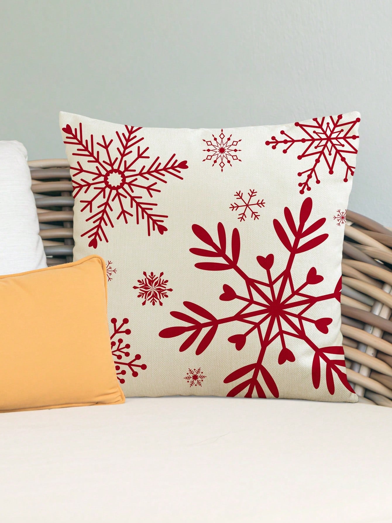 24x24 christmas pillow cover