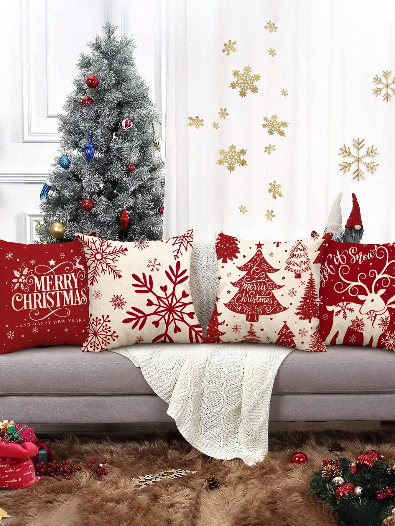 christmas pillow cover