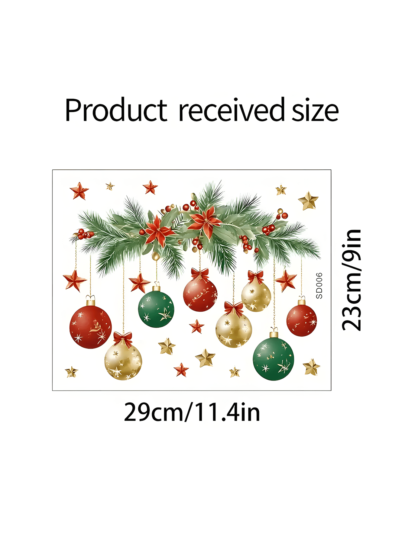 christmas tree wall decal​

