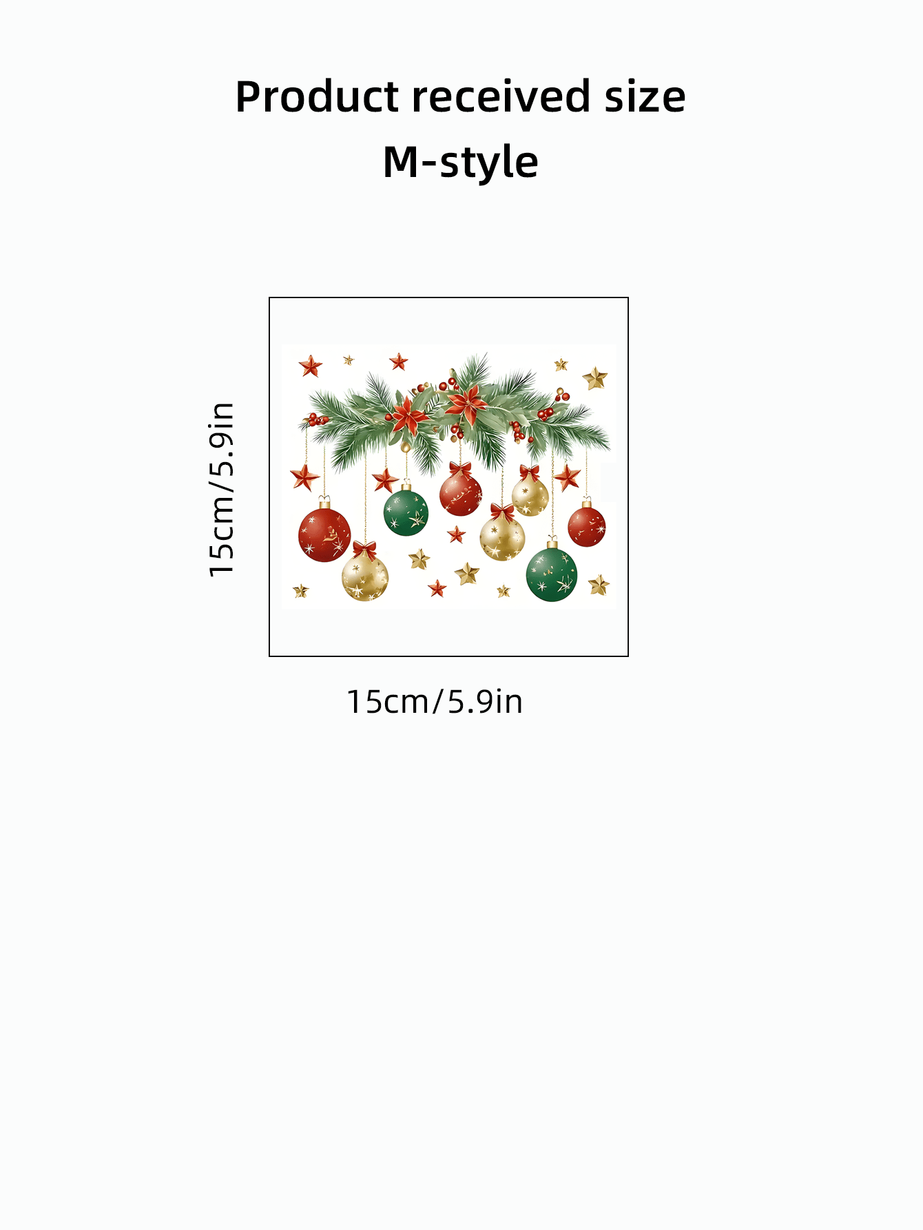 christmas tree wall sticker​

