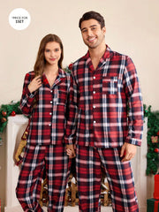 plaid christmas pajamas​

