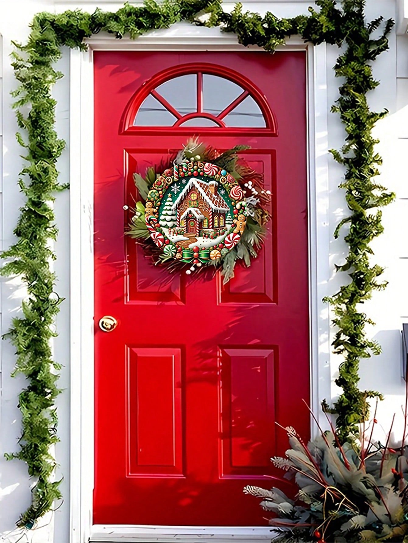 Christmas door hanger