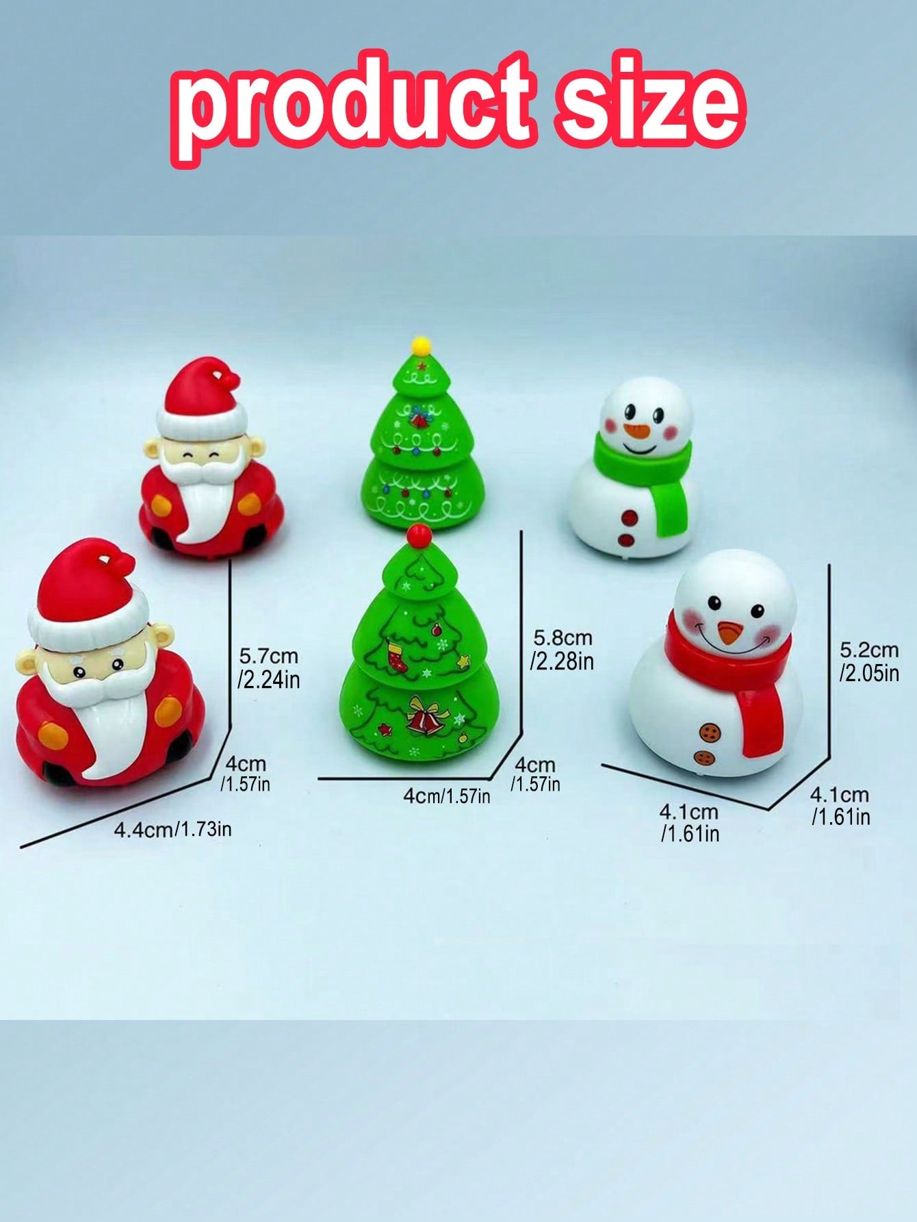 Novelty christmas gifts  product size