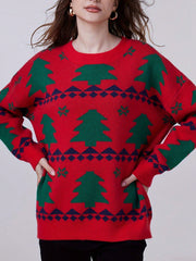 Knitted christmas sweater