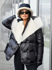 ladies padded coat