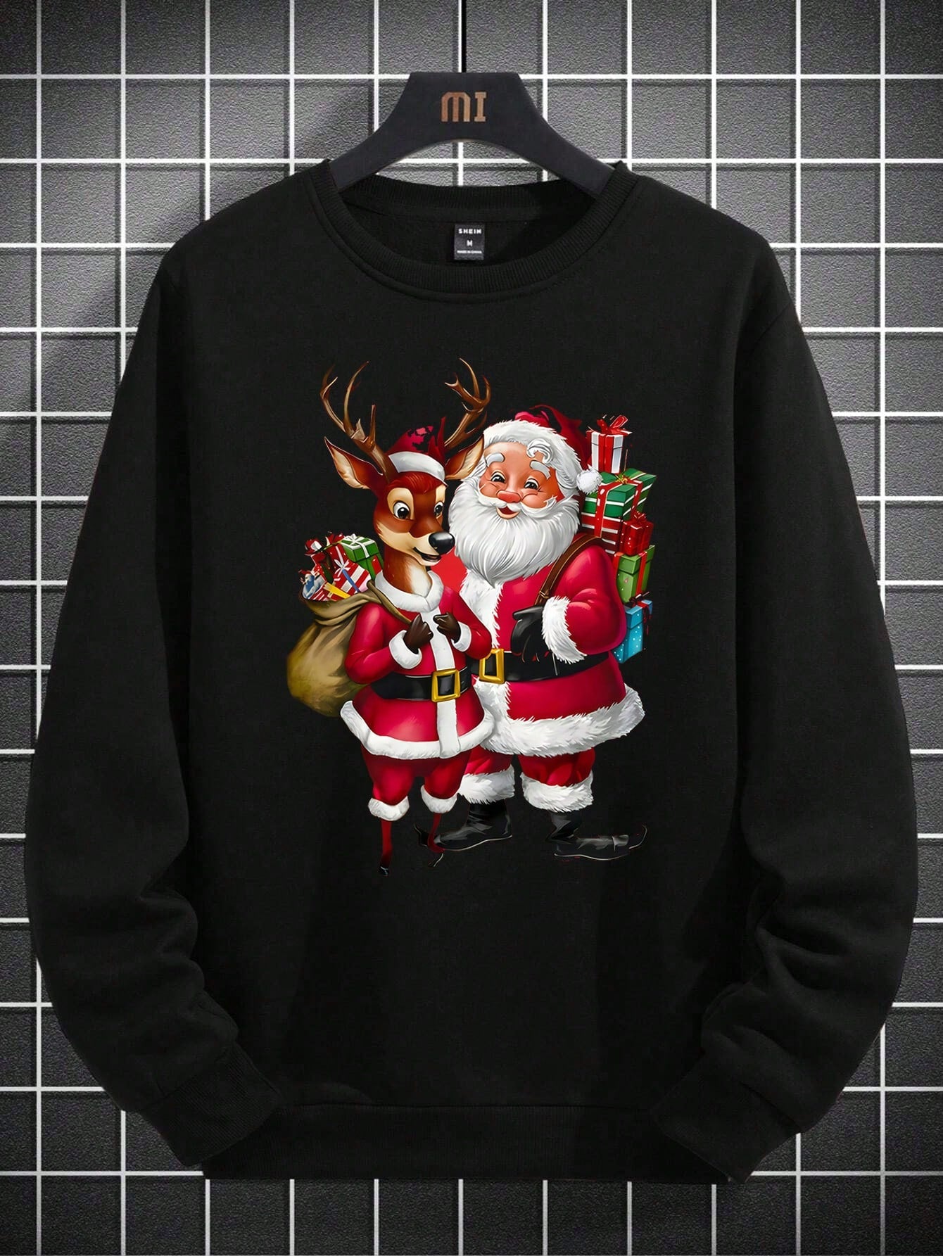 Christmas sweatshirts black