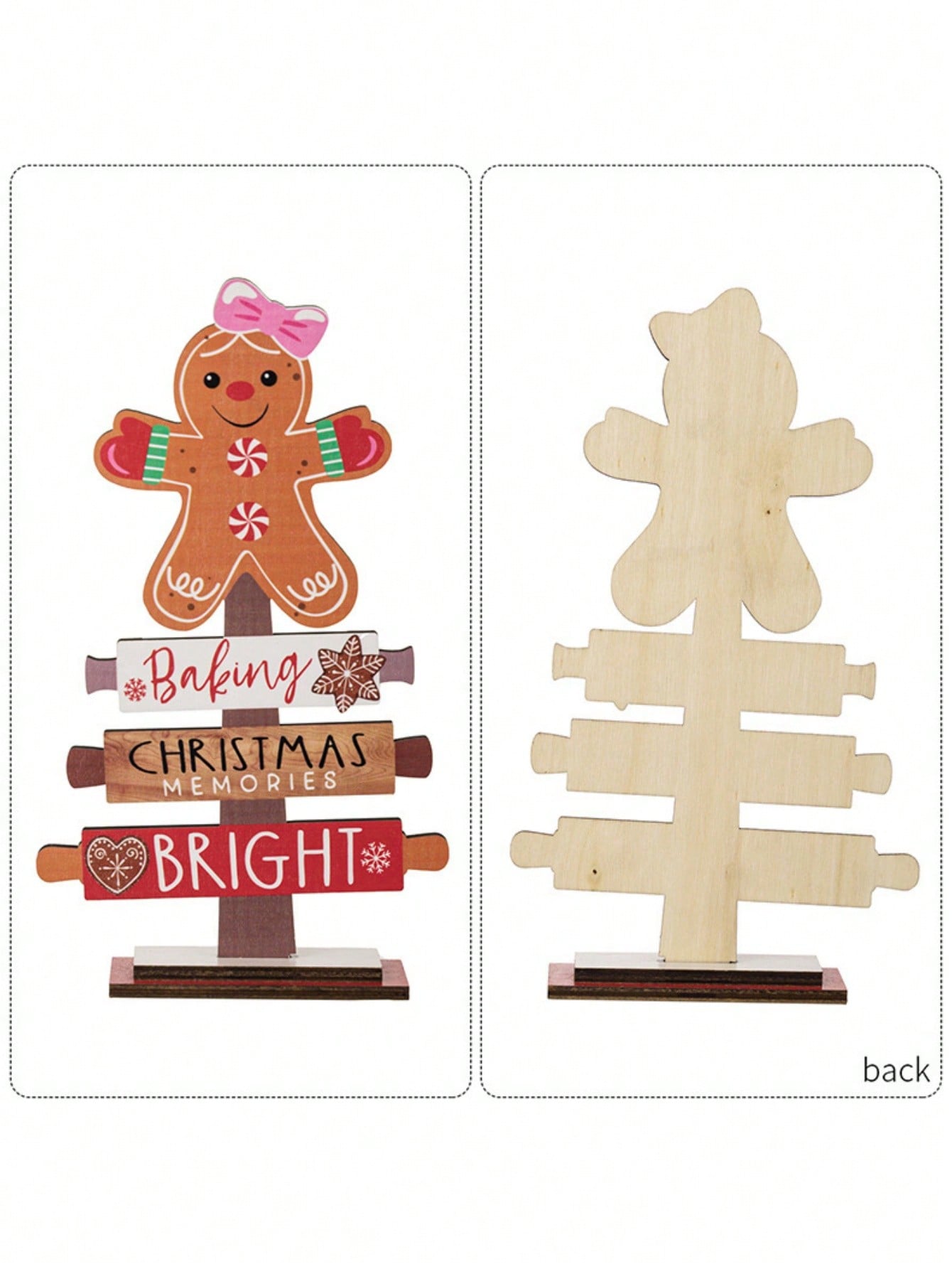 wood snowman ornaments​

