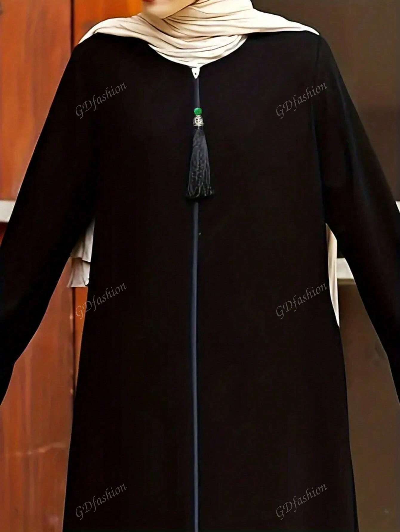 long black robe