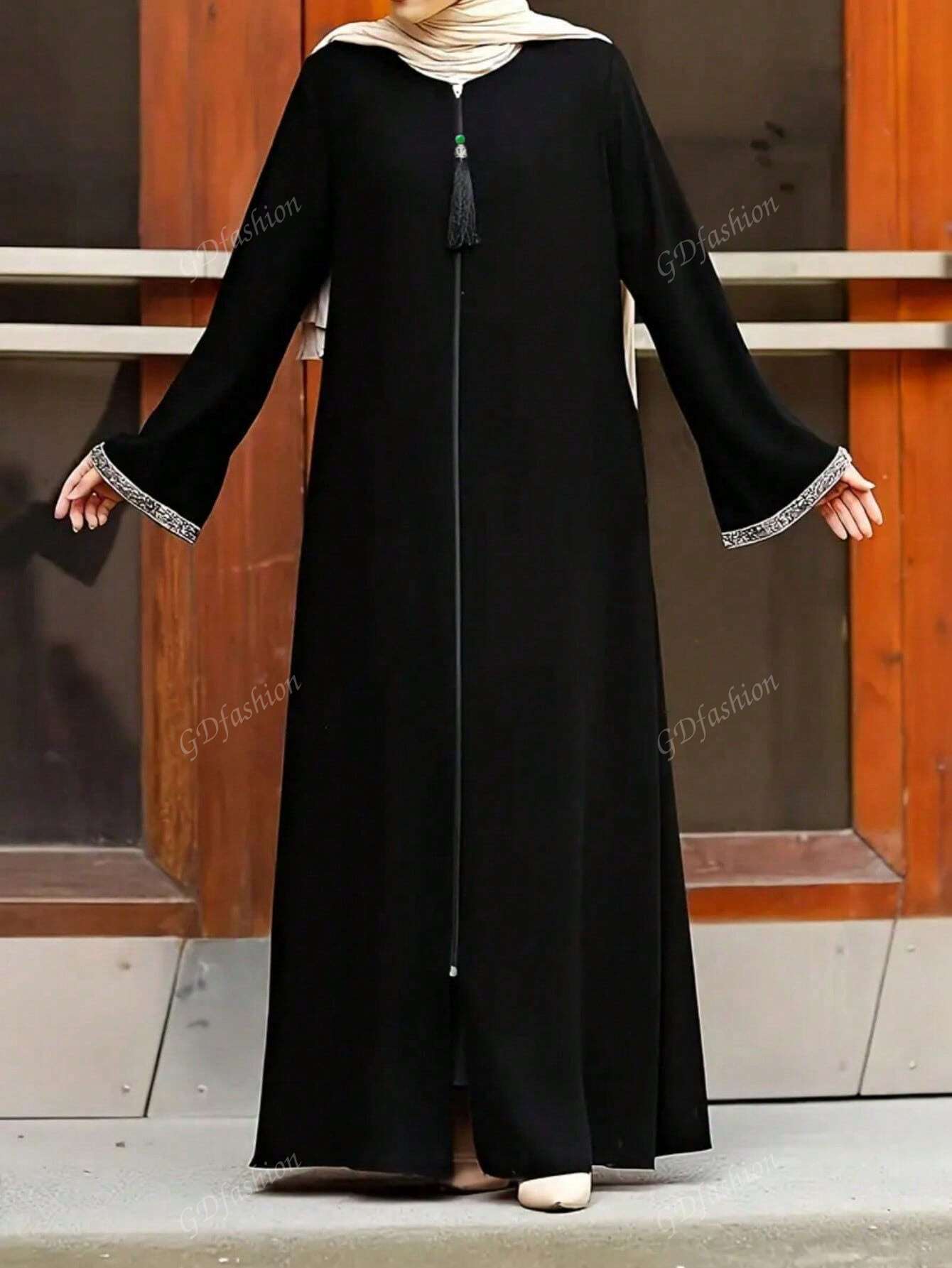 long black robe