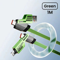 fast charging cable green