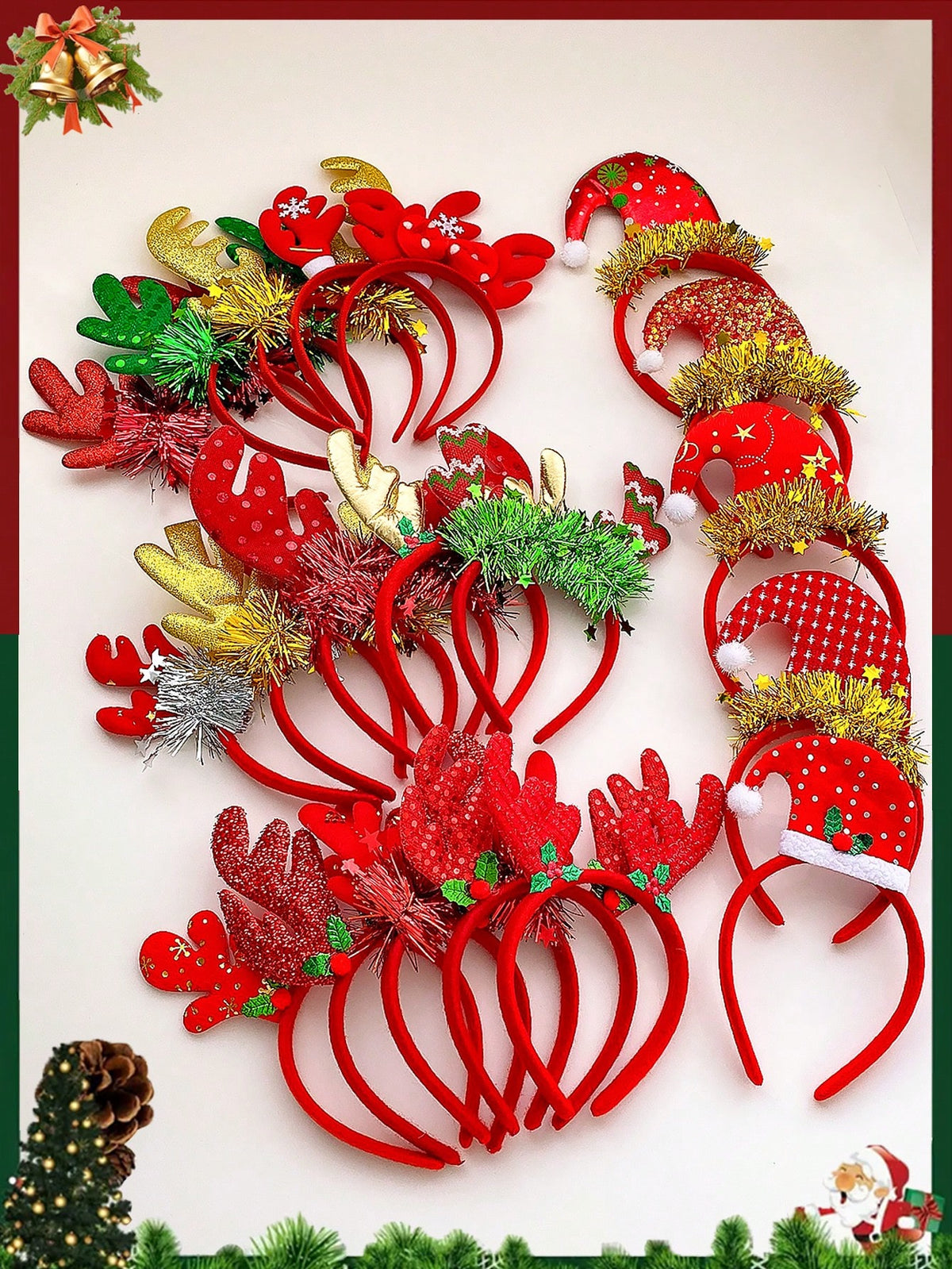 Christmas hair accessories