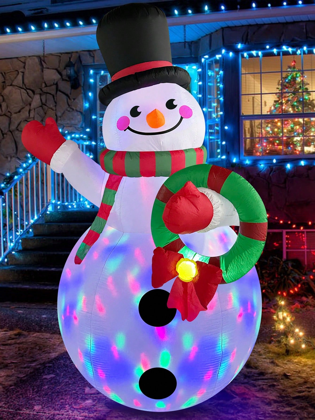 Funny christmas inflatable yard decorations​