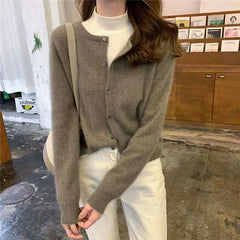 Cashmere Cardigan Sweater