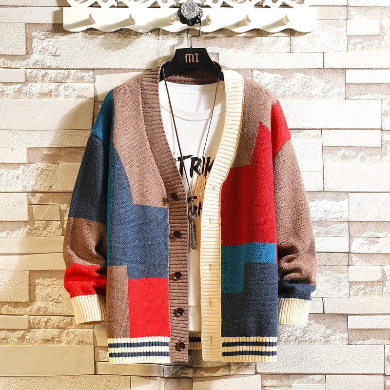 colorful patchwork jacket