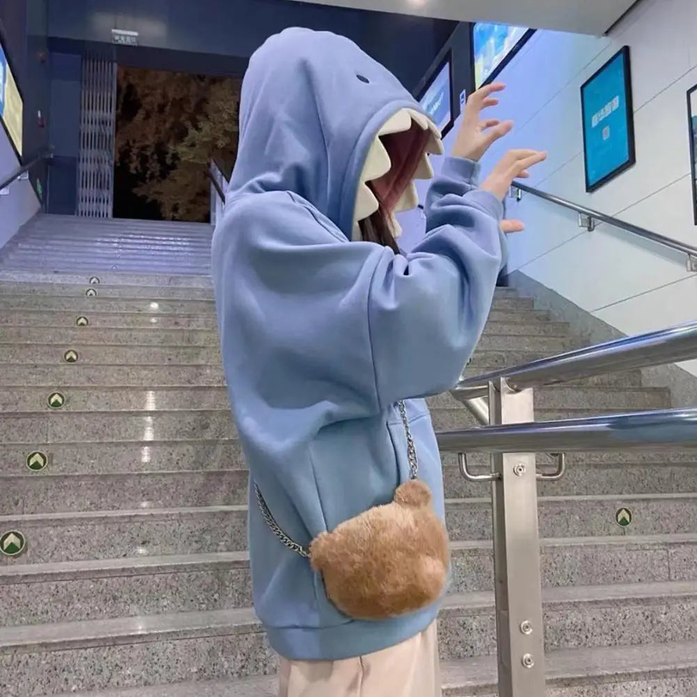 Shark Patchwork Hoodie