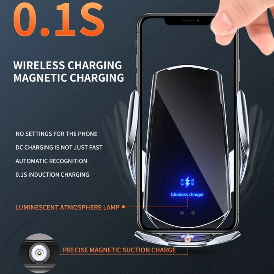 wireless charger weather station