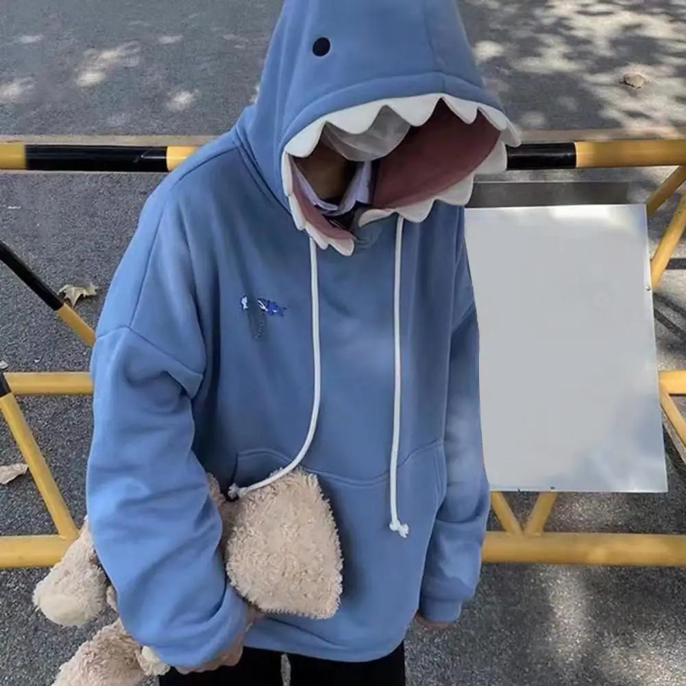 Shark Patchwork Hoodie