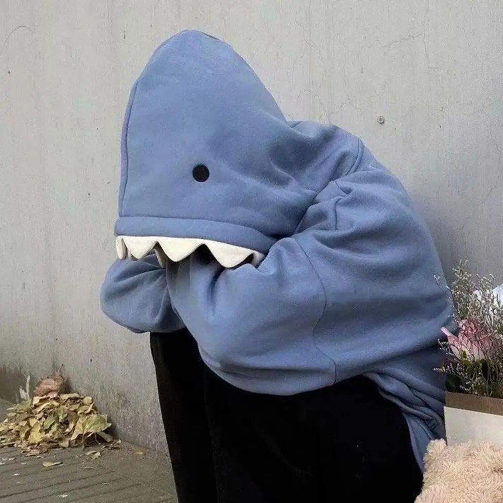 Shark Patchwork Hoodie