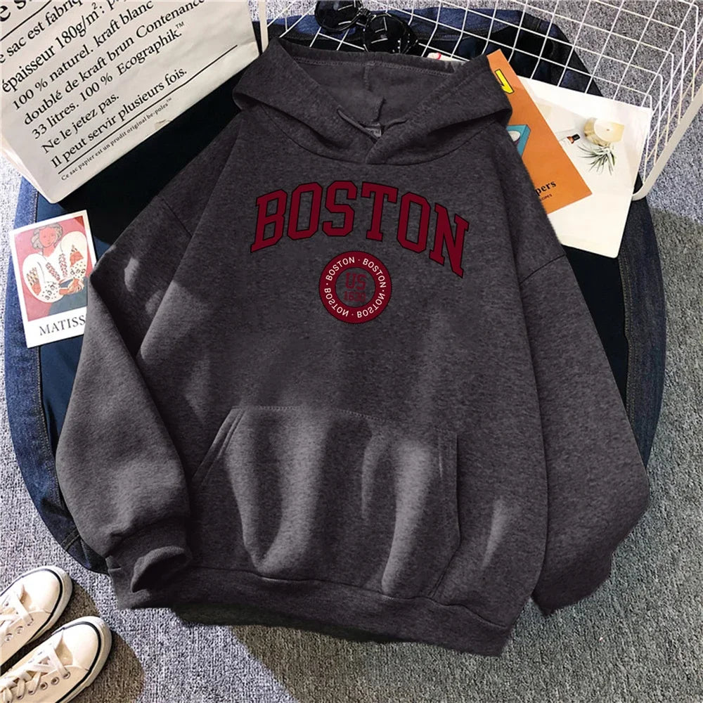 Boston hoodie