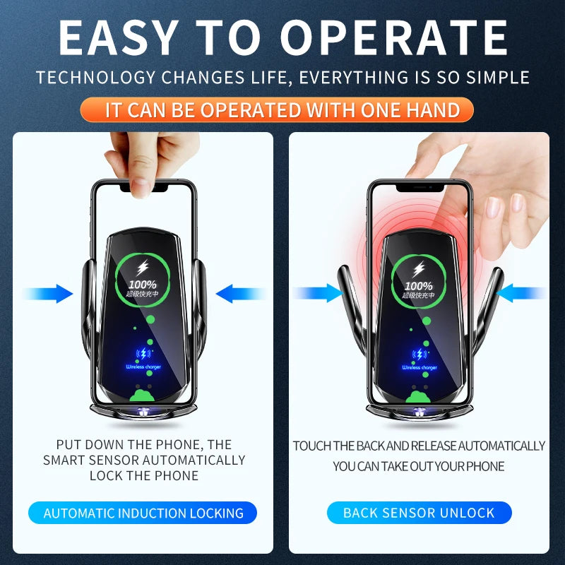 wireless charger weather station