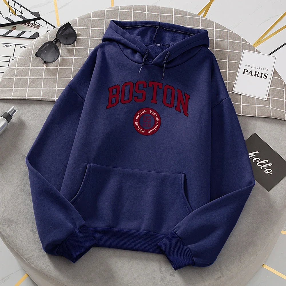 Boston hoodie