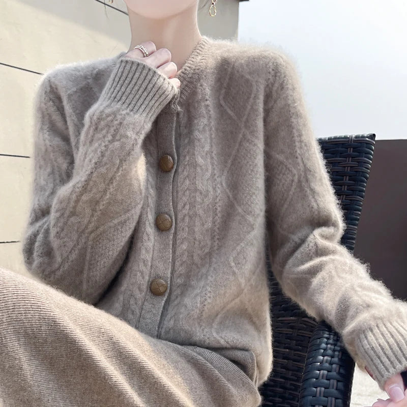 Merino Wool Cardigan