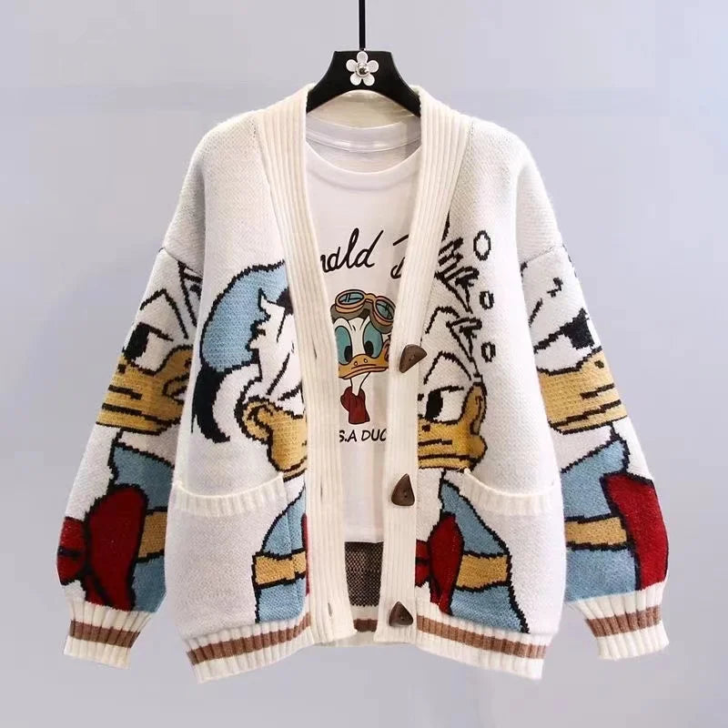 cartoon cardigan