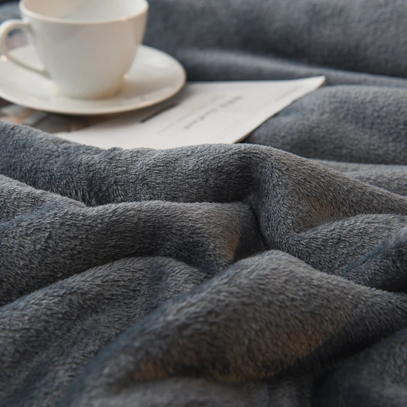 Wool Throw Blanket