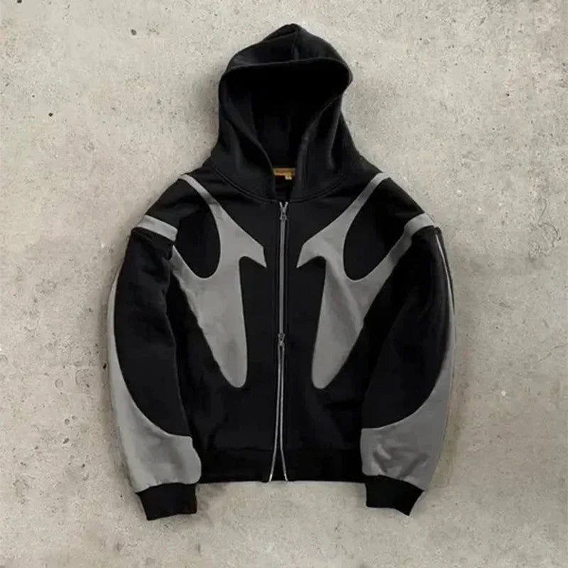  Devil Zipper Hoodie 