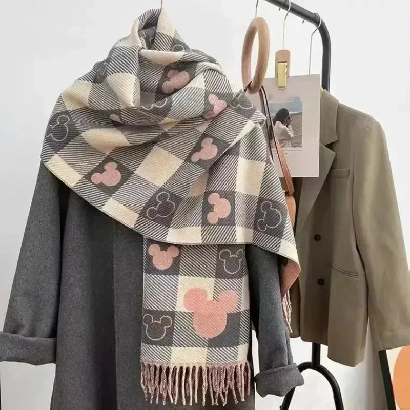 mickey mouse scarf