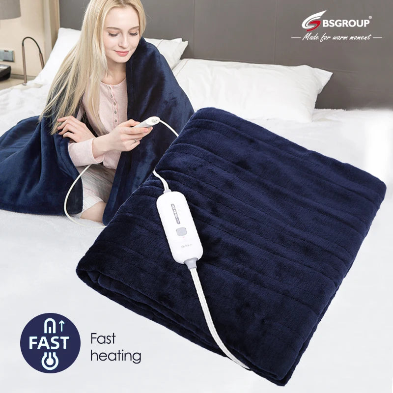 battery operated heated throw blankets