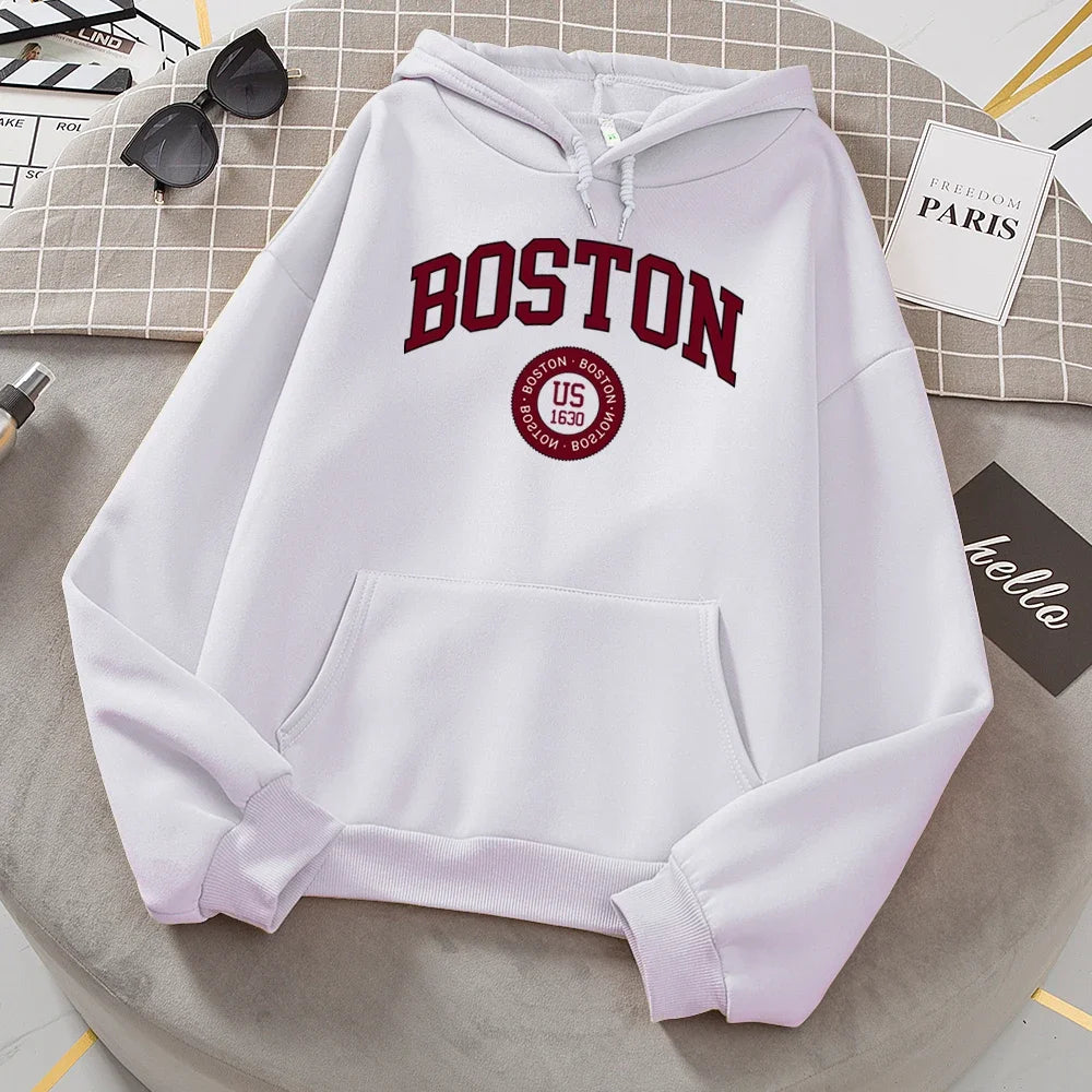 Boston hoodie